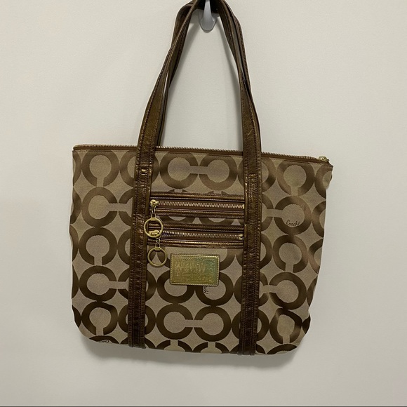 Coach Shoulder Tote Bag - Picture 2 of 6